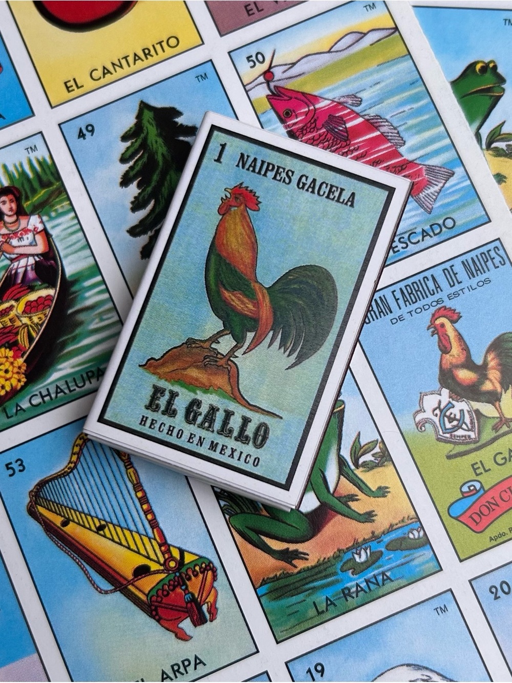 El Gallo Vintage Matchbox with Rooster Illustration